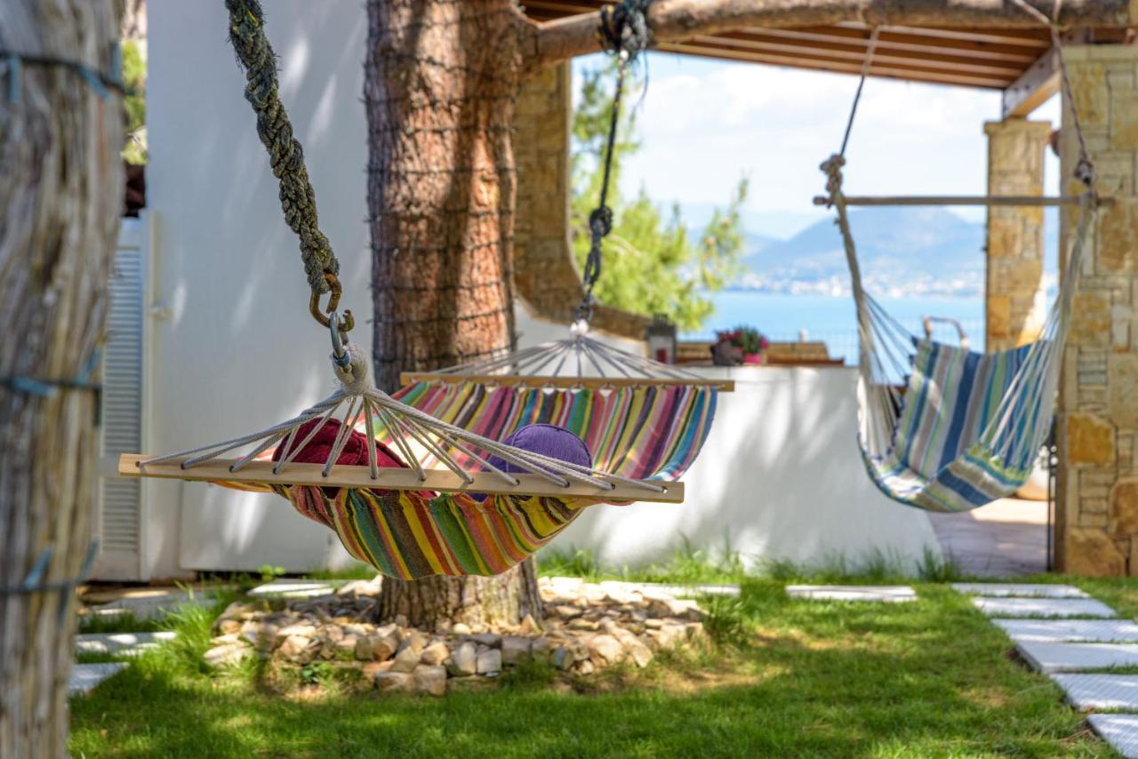 Crystal Beach Villa Chalkís 외부 사진