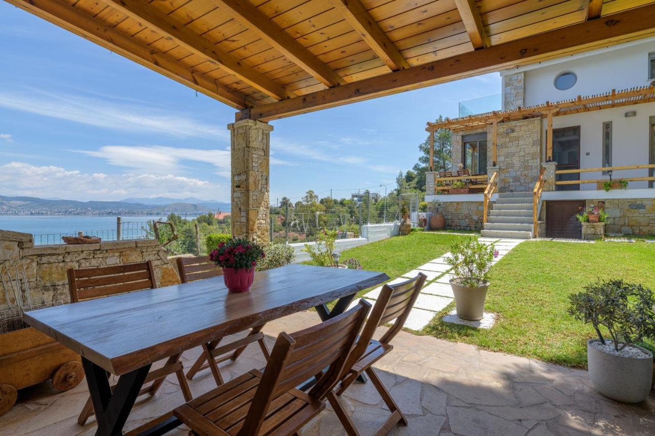 Crystal Beach Villa Chalkís 외부 사진