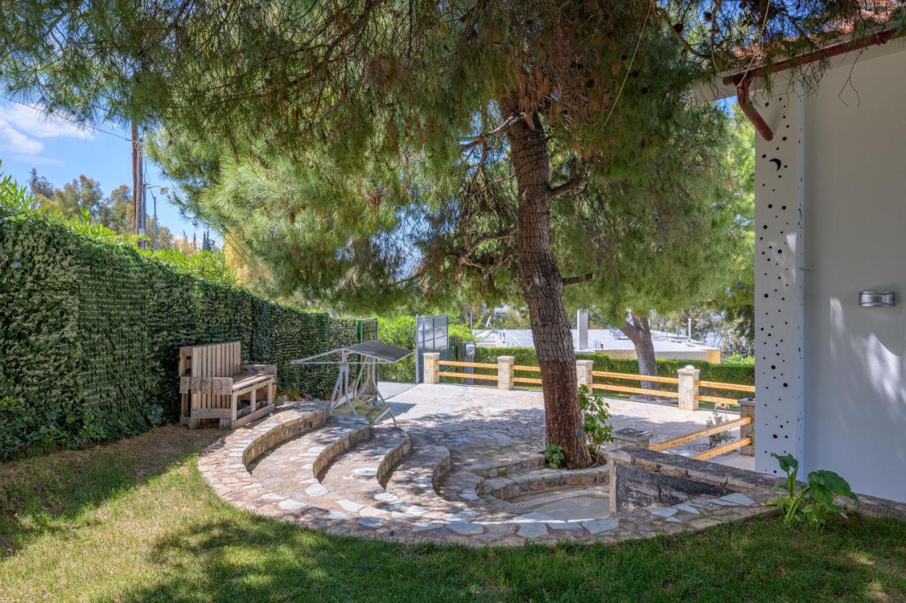Crystal Beach Villa Chalkís 외부 사진
