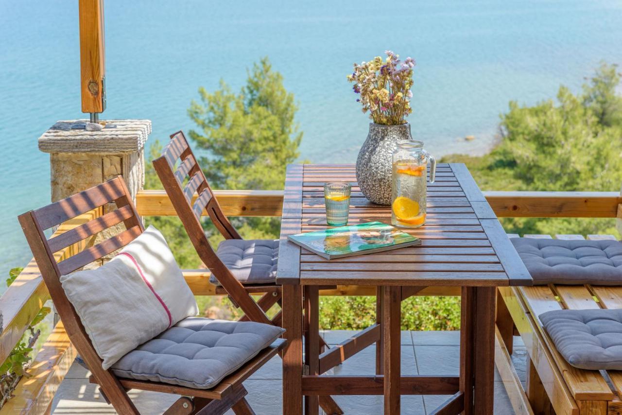 Crystal Beach Villa Chalkís 외부 사진