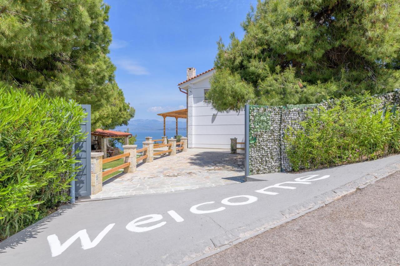 Crystal Beach Villa Chalkís 외부 사진