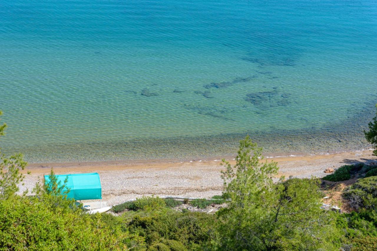 Crystal Beach Villa Chalkís 외부 사진